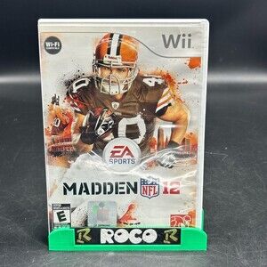 Madden NFL 12 EA SPORTS Football (Nintendo Wii, 2011) No Manual